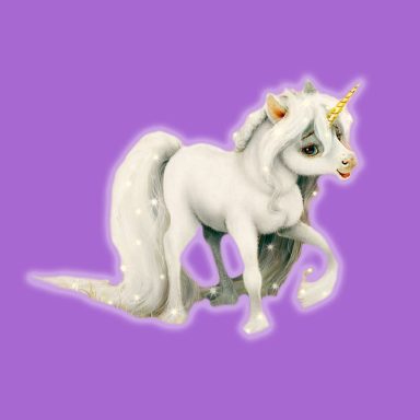 Kleines Einhorn Funkelstern